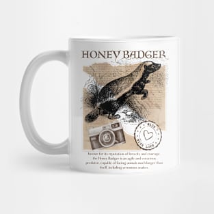 Honey Badger Vintage Mug